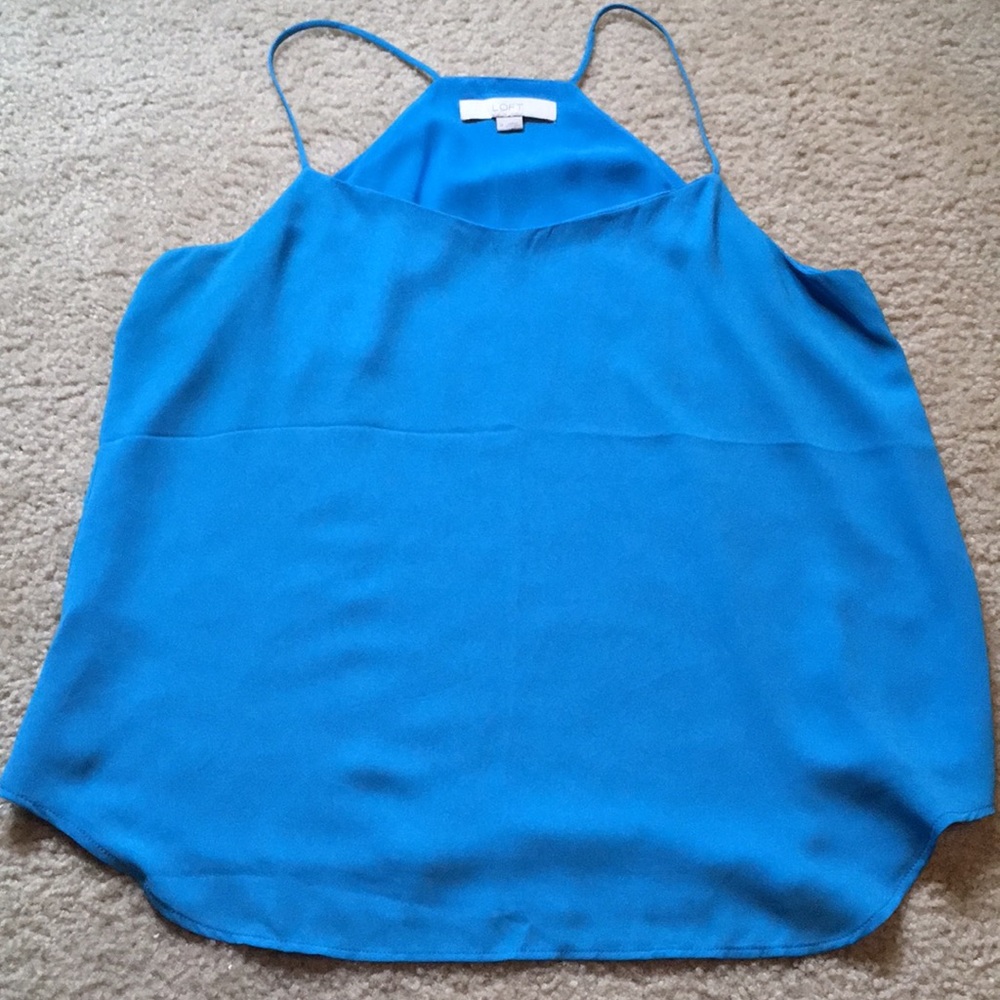 Strappy bright summer tank